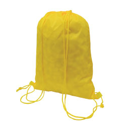 Yellow Drawstring Bag